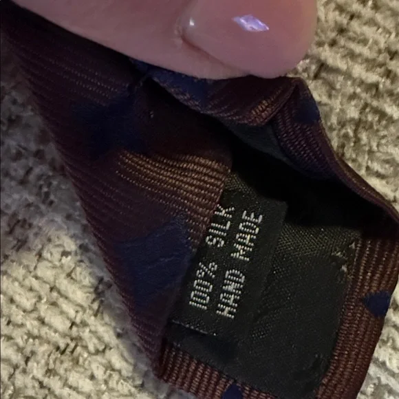 Louis Vuitton Dark Brown Monogram Tie